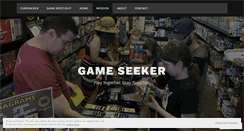 Desktop Screenshot of game-seeker.com